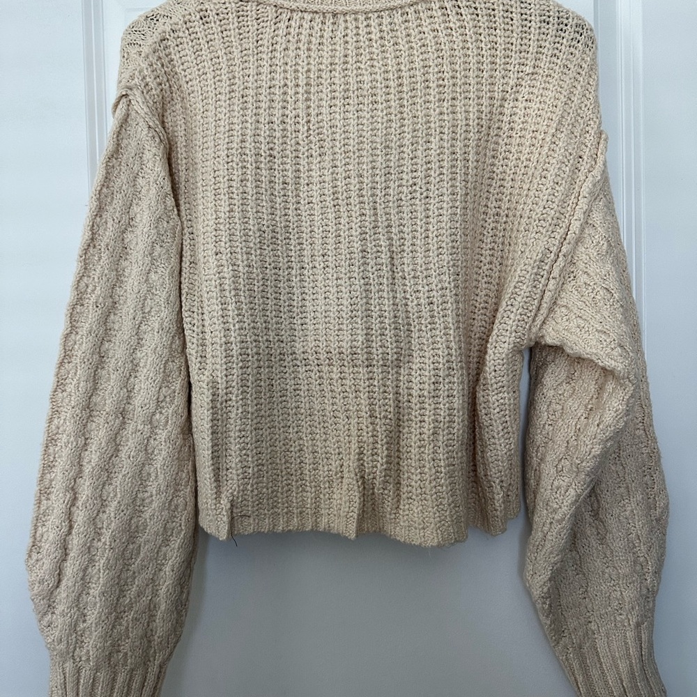 Cozy Cream Knit Sweater set